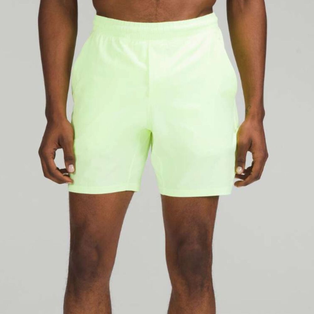 Men Lululemon Pace Breaker Lined Short 7" Classic Fit Faded Zap Size XXL Running
